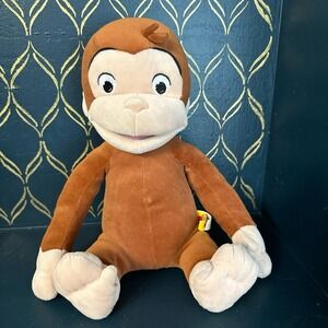 Vintage  Curious George Tickle And‎ Giggle Plush Monkey 2005 Marvel Not Working